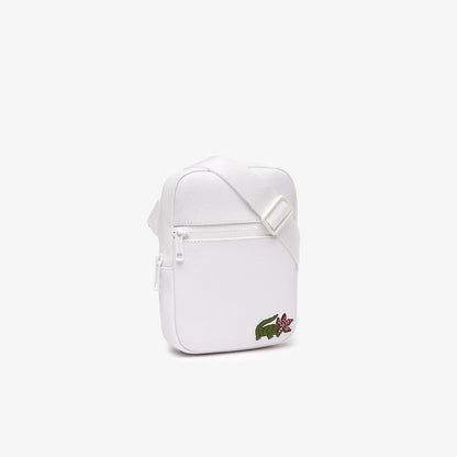 LCE-I (Lacoste x netflix croc print shoulder bag white) 723910000 LACOSTE