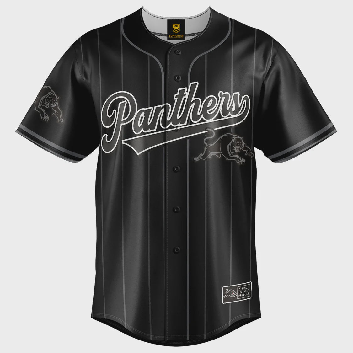 ABA-L (Ashtabula nrl panthers blackout slugger baseball shirt) 62693862