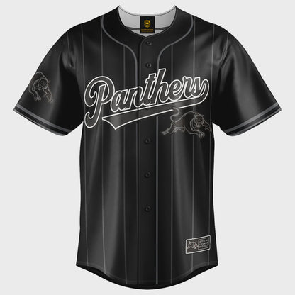 ABA-L (Ashtabula nrl panthers blackout slugger baseball shirt) 62693862