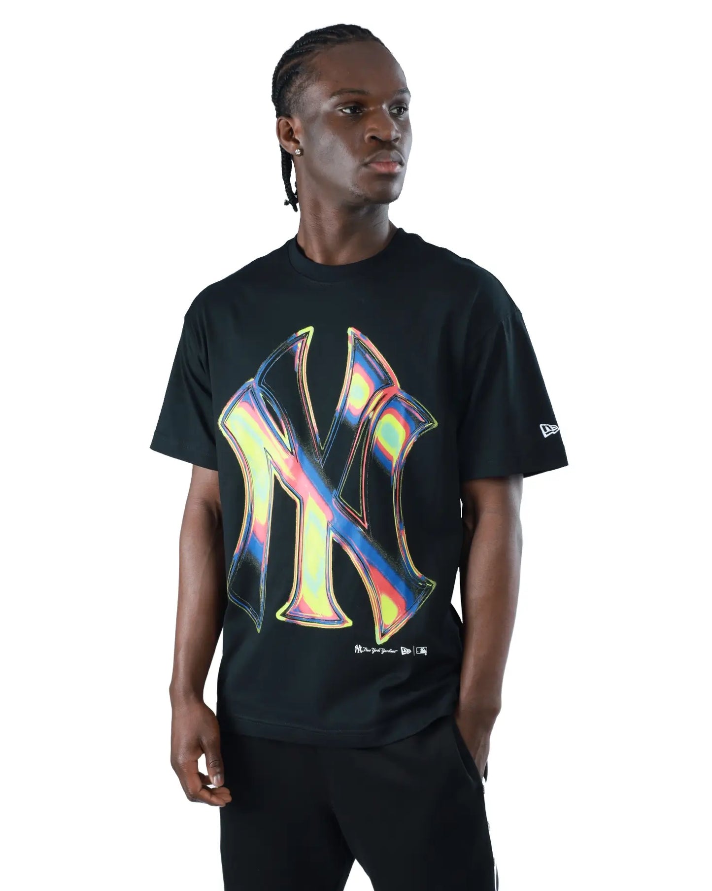 NEA-O14 (New era new york yankees heatmap short sleeve t-shirt black) 62694000