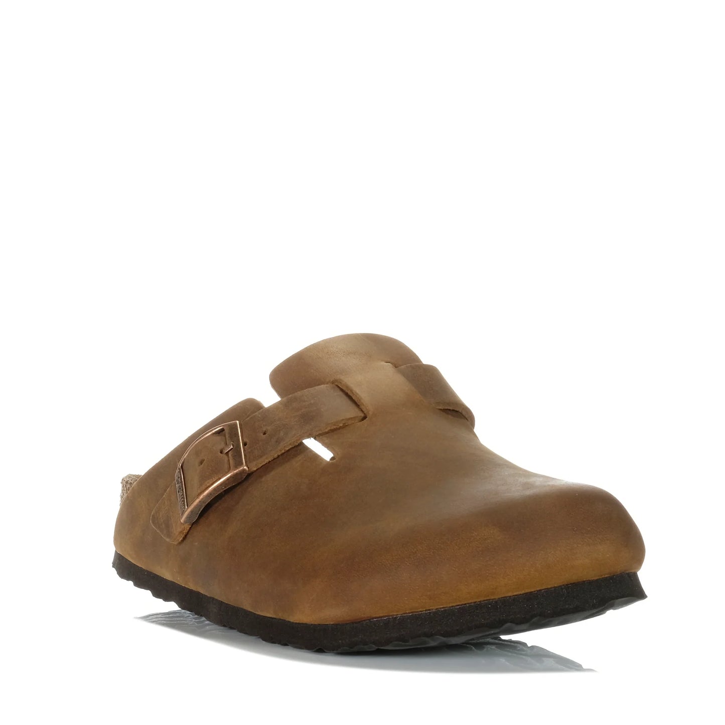 NM-M (Neckermann unisex leather clogs cafe) 92597200