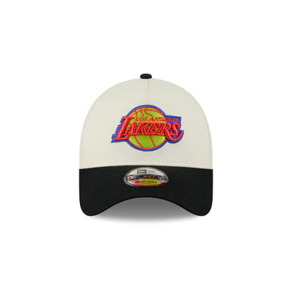 NEC-B74 (New era 940 A frame los angeles lakers thermo 2 tone chrome white/black snapback royal UV osfm) 62692450