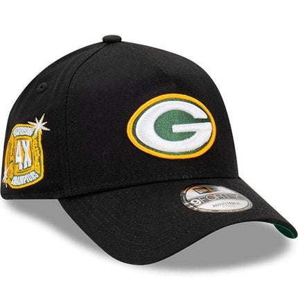 NEC-B57 (New era 940 A frame champs pack green bay packers snapback black osfm) 52492670