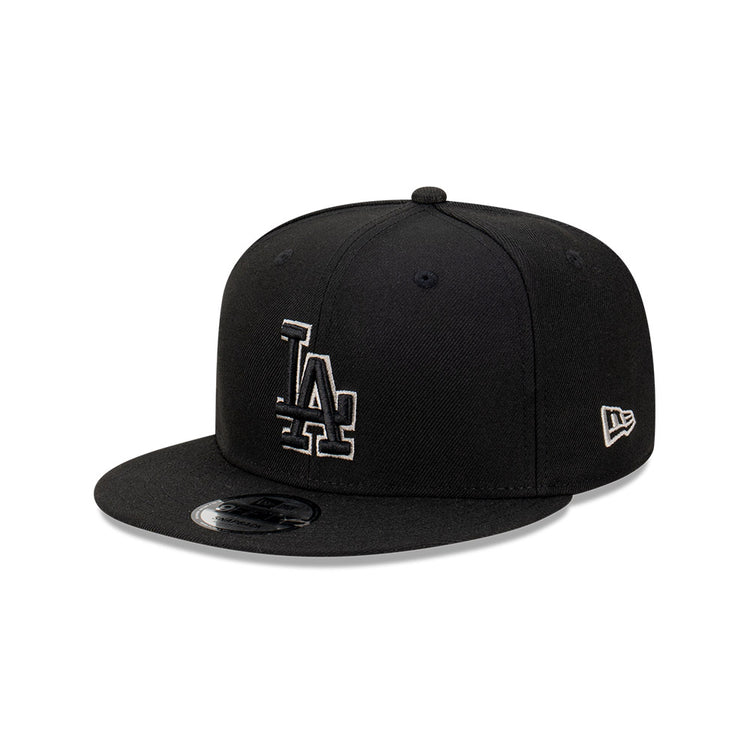 NEC-Y56 (New era 950 grey outline repreve los angeles dodgers snapback black/grey osfm) 54293070