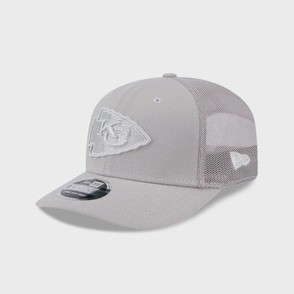 NEC-P63 (New era 970 neutrals kansas city chiefs stretch snap trucker snapback grey osfm) 52592830