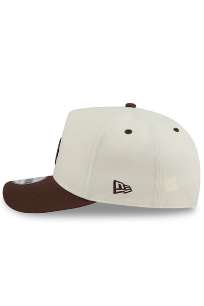 NEC-L72 (New era 950 A frame chocolate 2 tone los angeles dodgers osfm chrome chocolate snapback osfm) 12693290