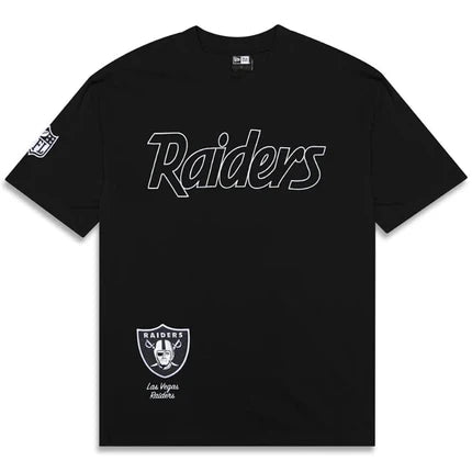 NEA-H10 (New era higher grade oversize tee las vegas raiders black) 82494500