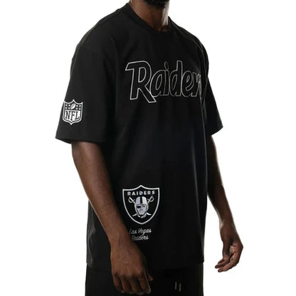 NEA-H10 (New era higher grade oversize tee las vegas raiders black) 82494500