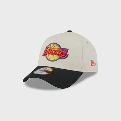 NEC-B74 (New era 940 A frame los angeles lakers thermo 2 tone chrome white/black snapback royal UV osfm) 62692450