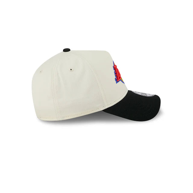 NEC-B74 (New era 940 A frame los angeles lakers thermo 2 tone chrome white/black snapback royal UV osfm) 62692450