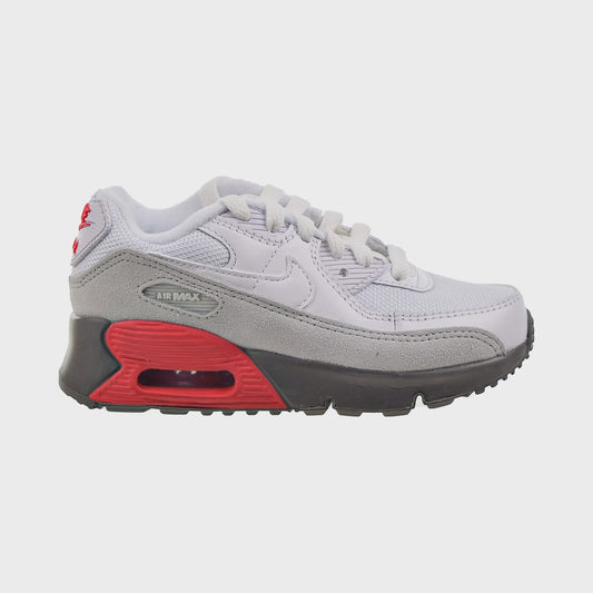 N-M131 (Nike air max 90 leather white/light silver) 102295995