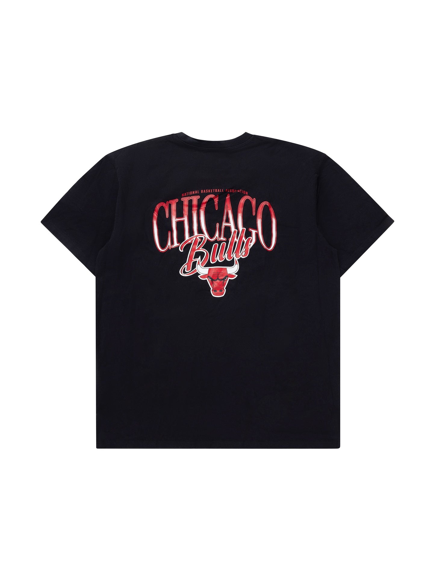 NBAA-X4 (Nba essentials reed short sleeve vintage tee bulls black) 42493043