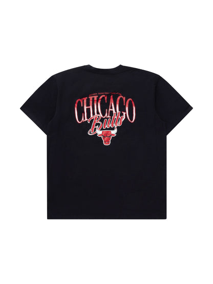 NBAA-X4 (Nba essentials reed short sleeve vintage tee bulls black) 42493043