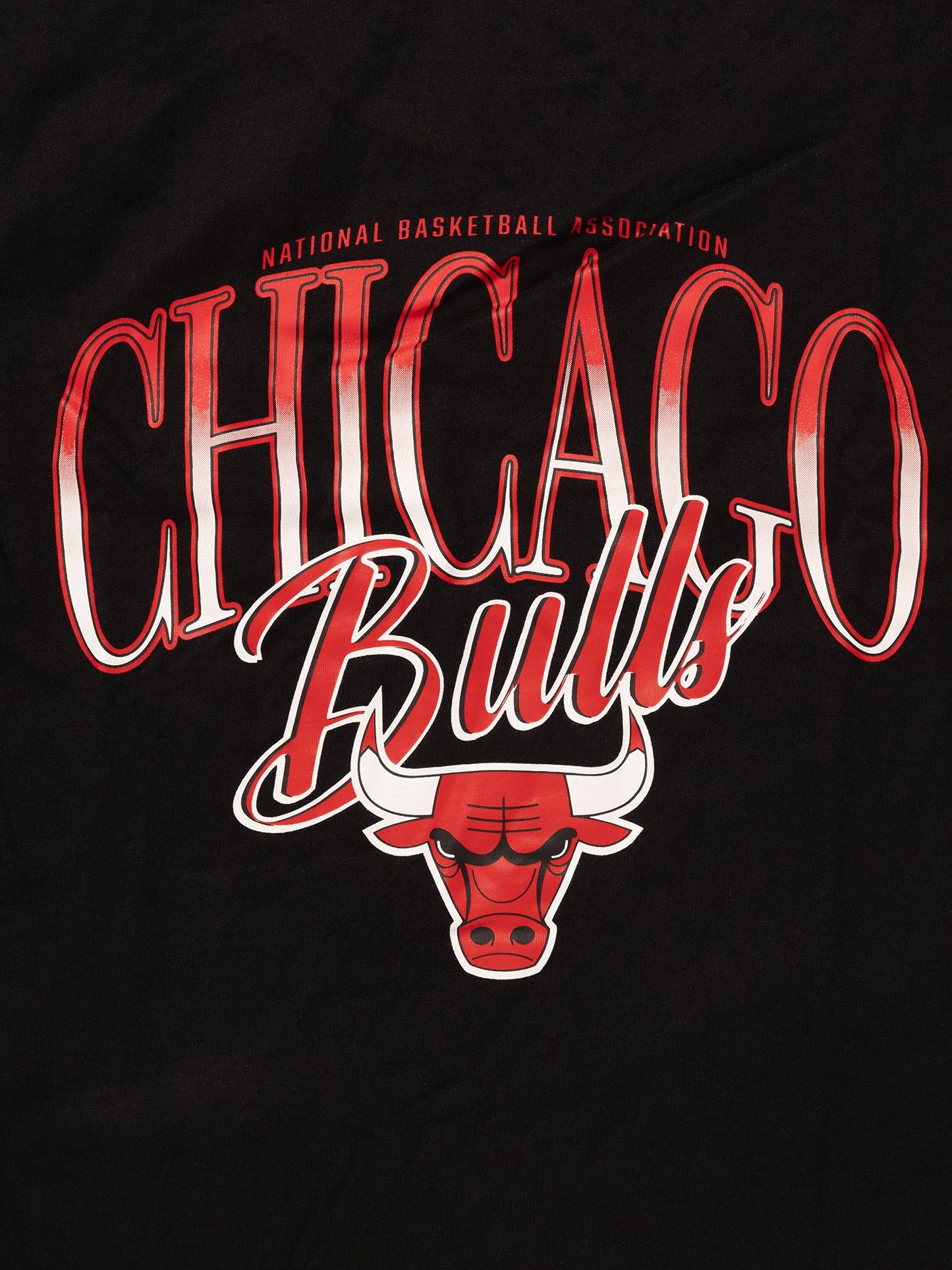 NBAA-X4 (Nba essentials reed short sleeve vintage tee bulls black) 42493043