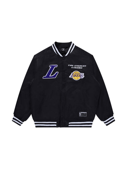 NBAA-A5 (Nba essentials antonio nylon bomber lakers black) 42499130