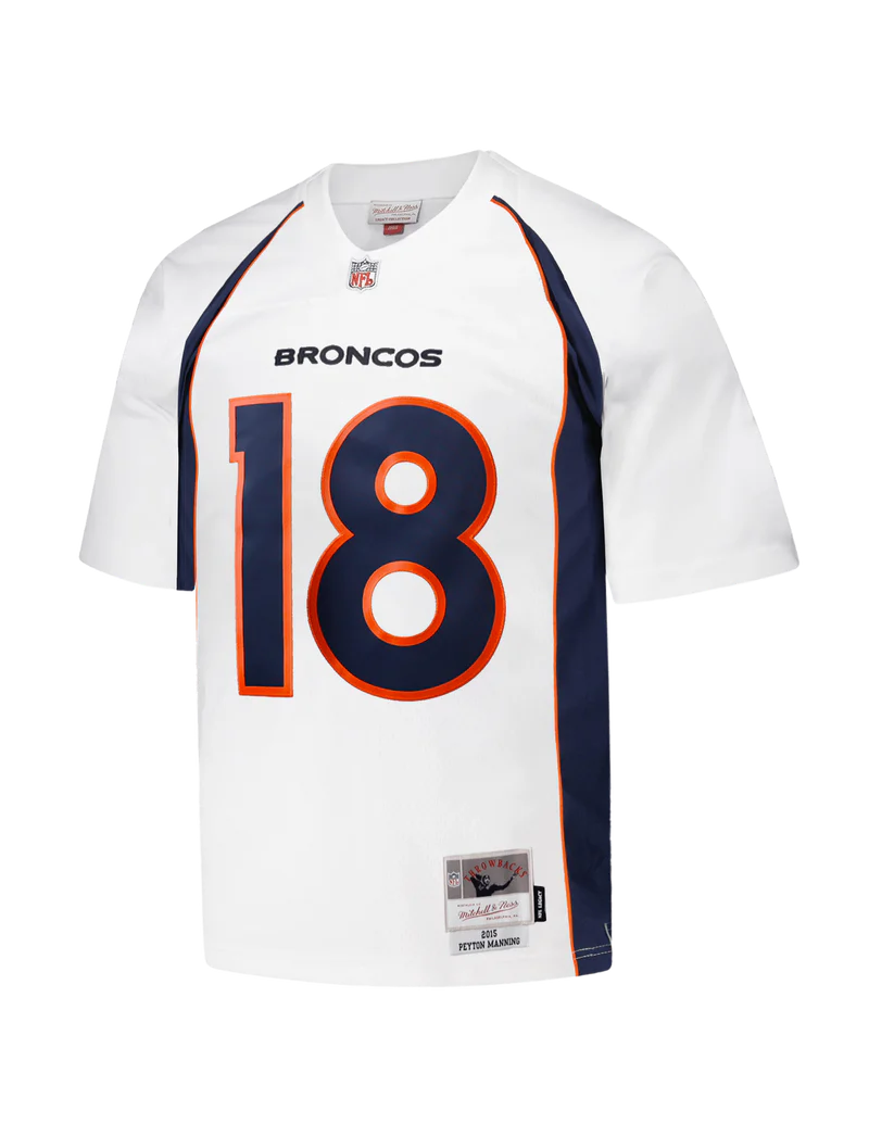MNA-O49 (Mitchell & ness legacy jersey 2015 denver broncos Peyton Manning white/blue) 1225910869