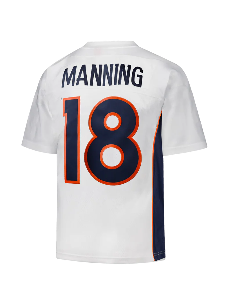 MNA-O49 (Mitchell & ness legacy jersey 2015 denver broncos Peyton Manning white/blue) 1225910869