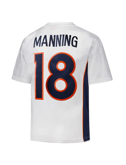 MNA-O49 (Mitchell & ness legacy jersey 2015 denver broncos Peyton Manning white/blue) 1225910869