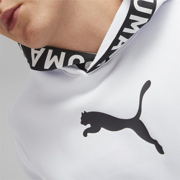 PA-T10 (Puma train power fleece hoodie white/black) 42495000