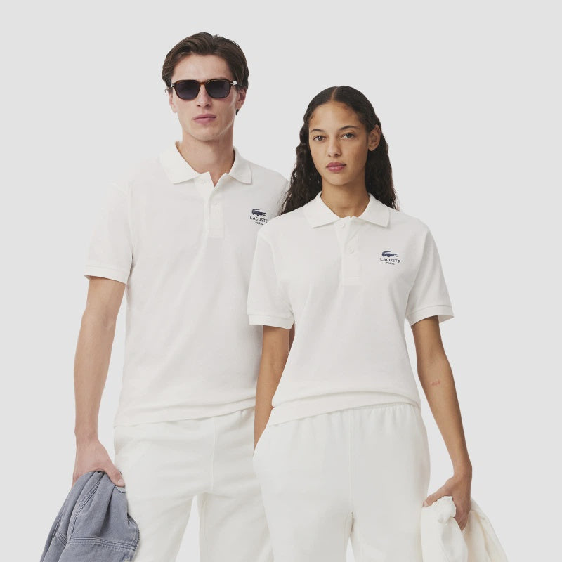 LCA-M21 (Lacoste soft branding classic fit pique polo white) 12599565