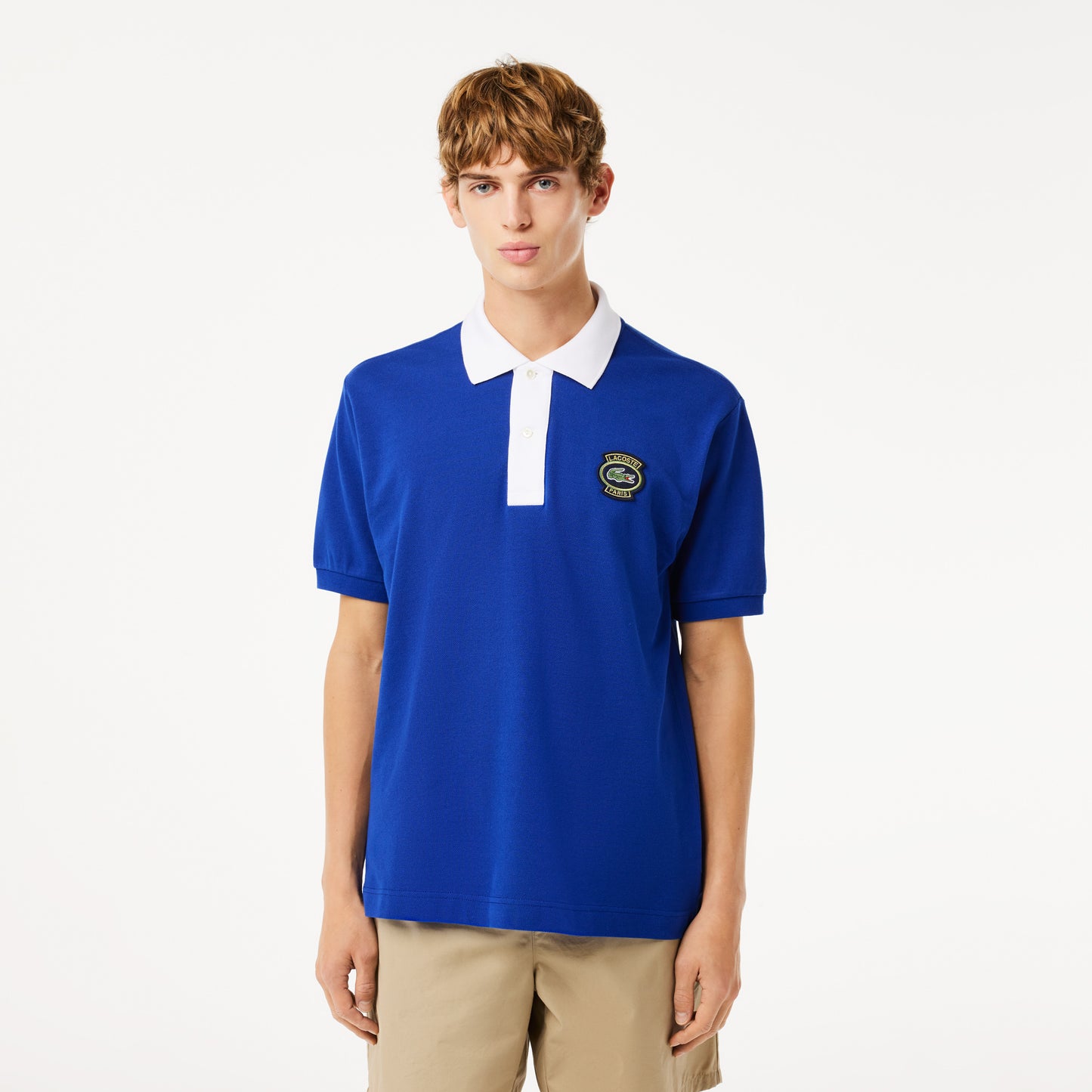 LCA-M19 (Lacoste vintage patch classic polo ) 424910870