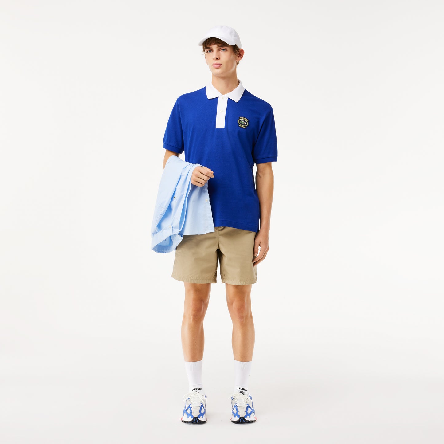 LCA-M19 (Lacoste vintage patch classic polo ) 424910870