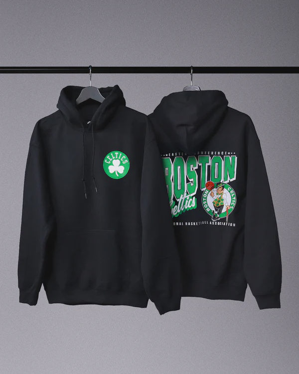 NBAA-A6 (Nba essentials clarkdale mens hoodie boston celtics solid black) 62595217