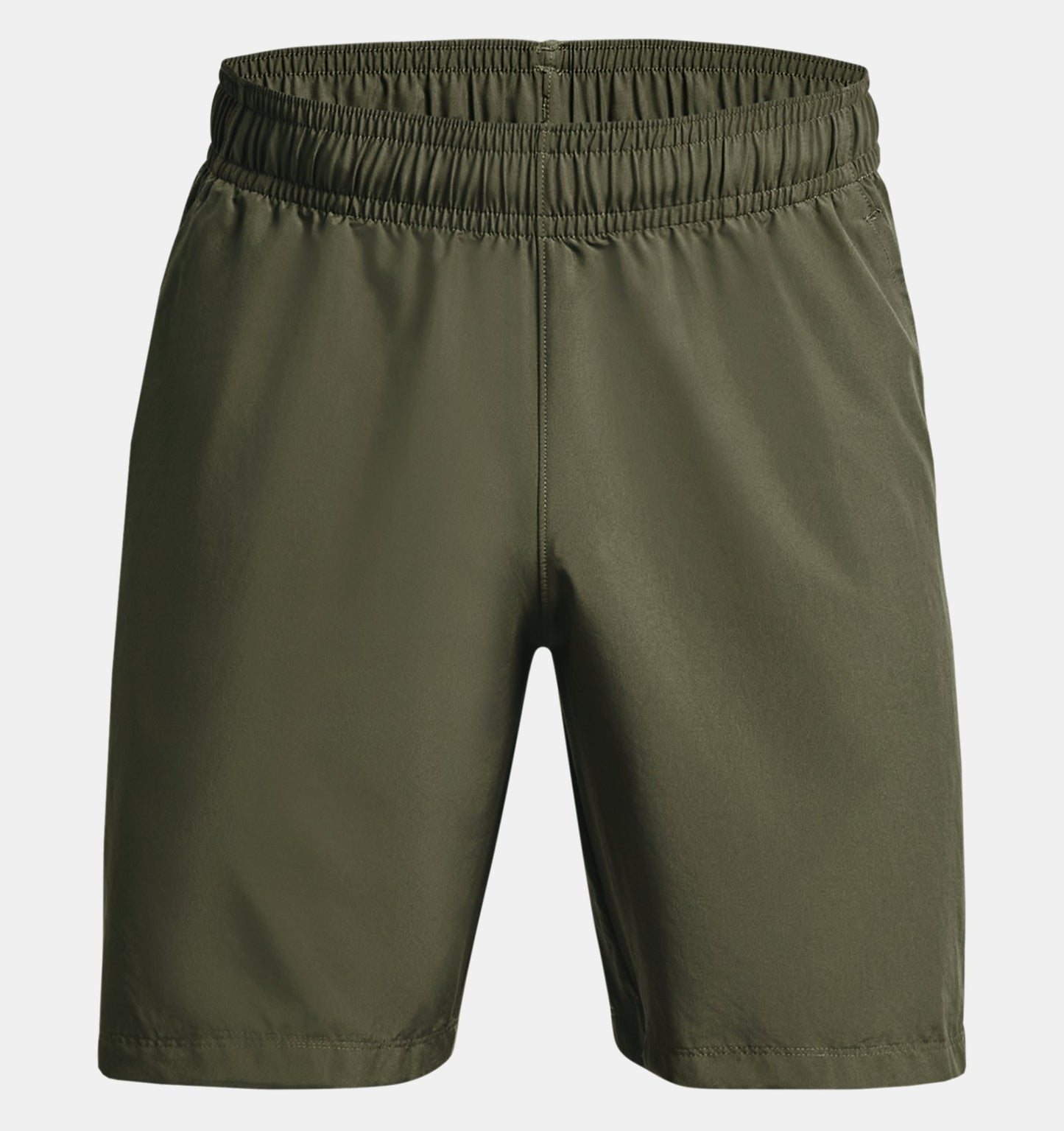 UAA-I11 (Under armour mens woven graphic shorts marine green/white) 122392173