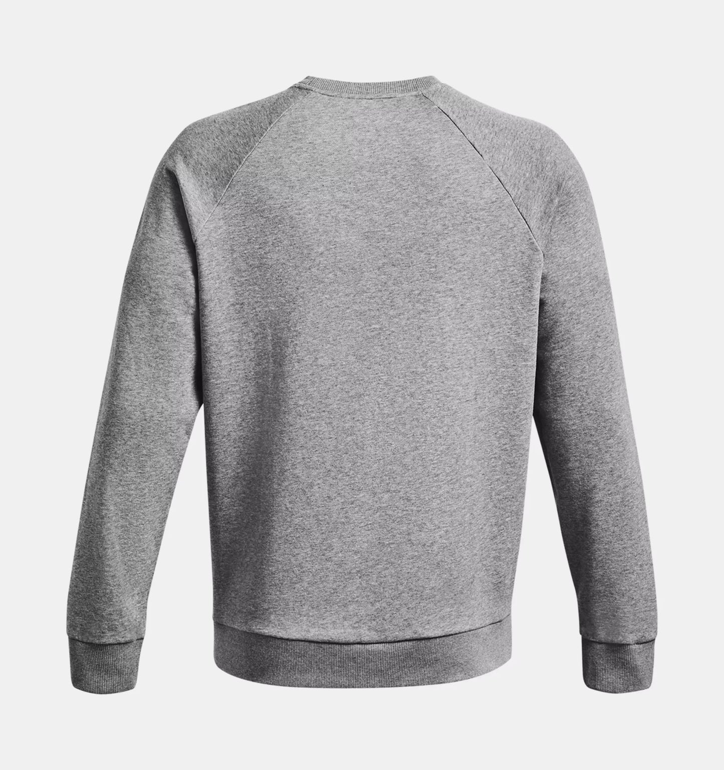 UAA-Y12 (Under armour mens rival fleece crew castle rock/light heather/white) 72493913