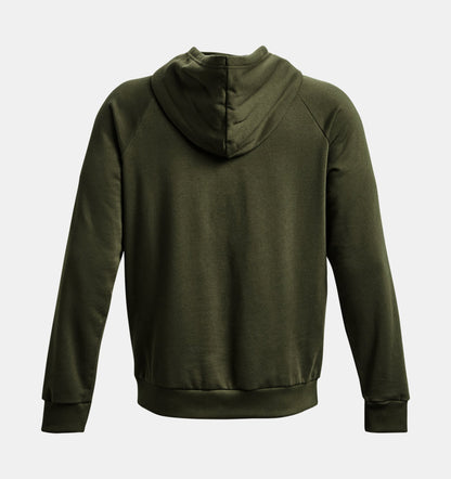 UAA-Z12 (Under armour mens rival fleece hoodie marine od green/white) 72494247