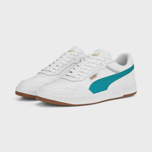 P-Z43 (Puma court ultra white/green lagoon) 42395500