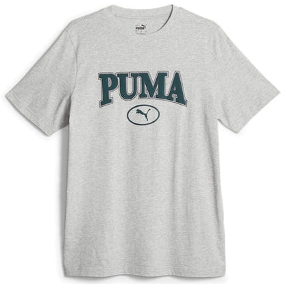 PA-D9 (Puma squad mens tee light gray heather) 112392500