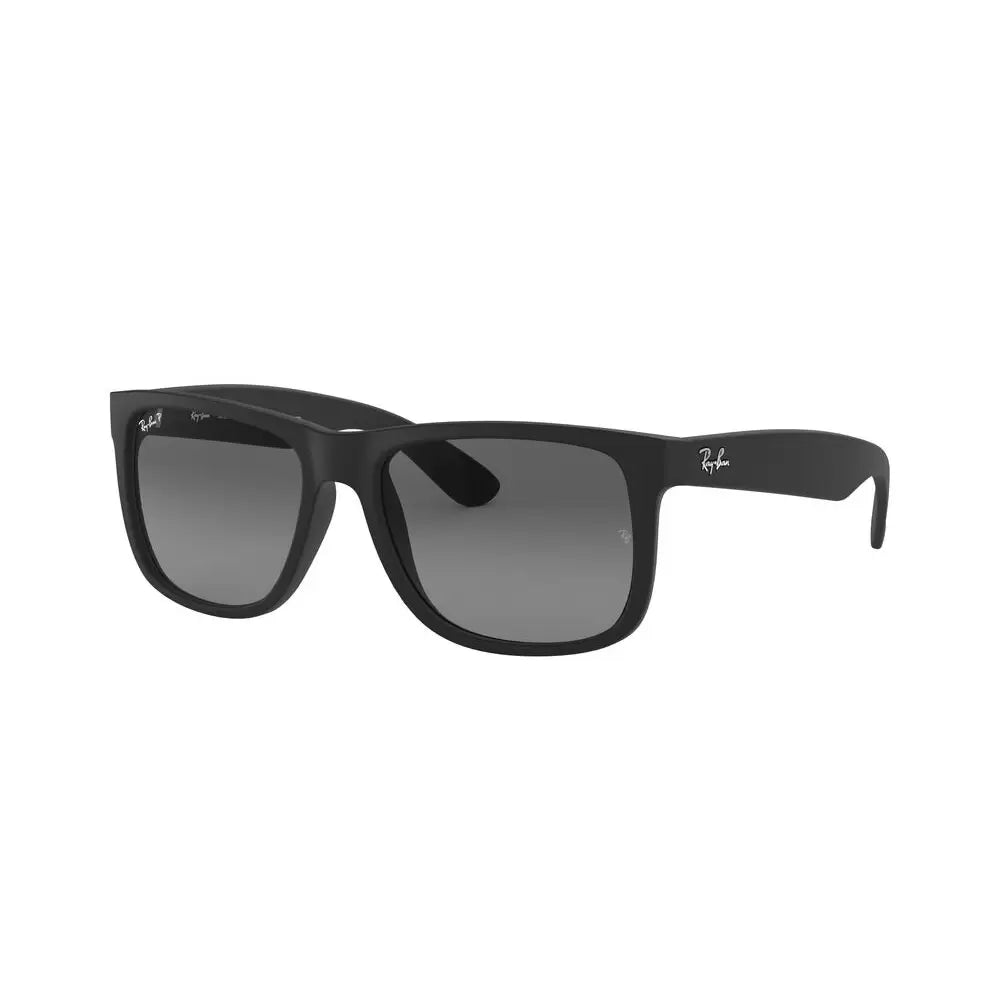 RB-K (Ray-ban justin rubber black frame/light grey gradient lenses) 925913160