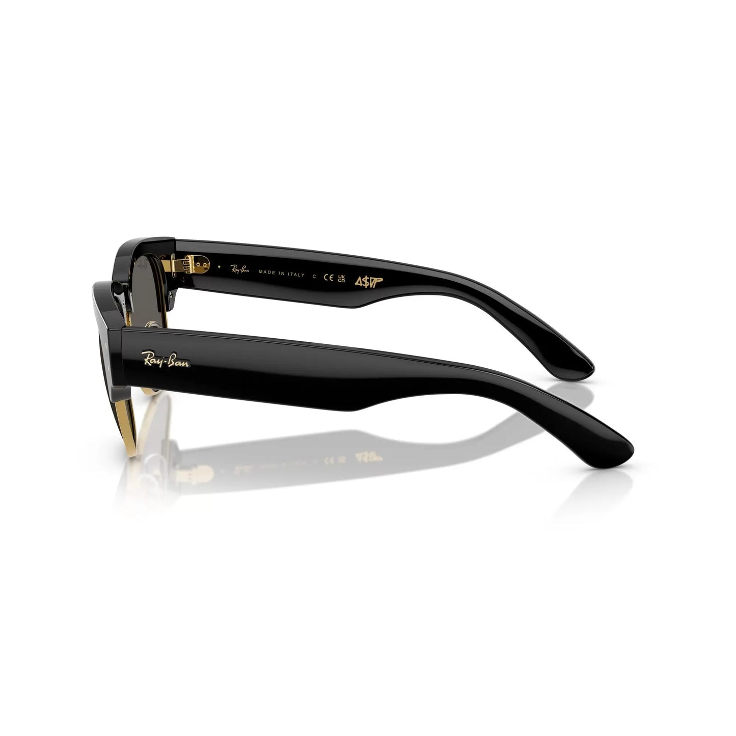 RB-A (Ray-ban mega club master black on gold frame/ultra black lenses) 925918066
