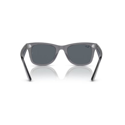 RB-T (Ray-ban wayfarer grey on transparent frame/blue lenses) 925912119