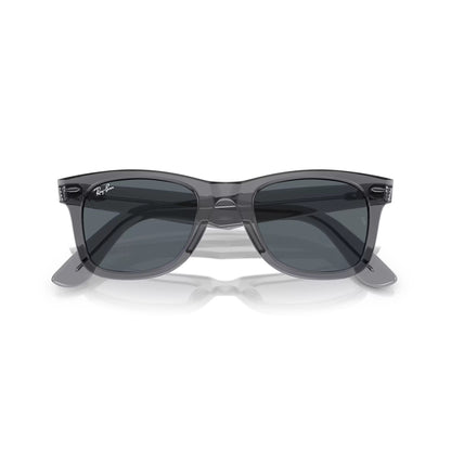 RB-T (Ray-ban wayfarer grey on transparent frame/blue lenses) 925912119