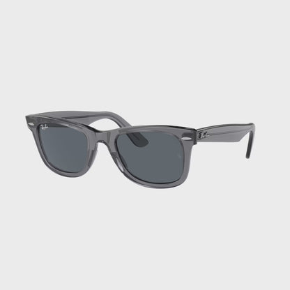 RB-T (Ray-ban wayfarer grey on transparent frame/blue lenses) 925912119