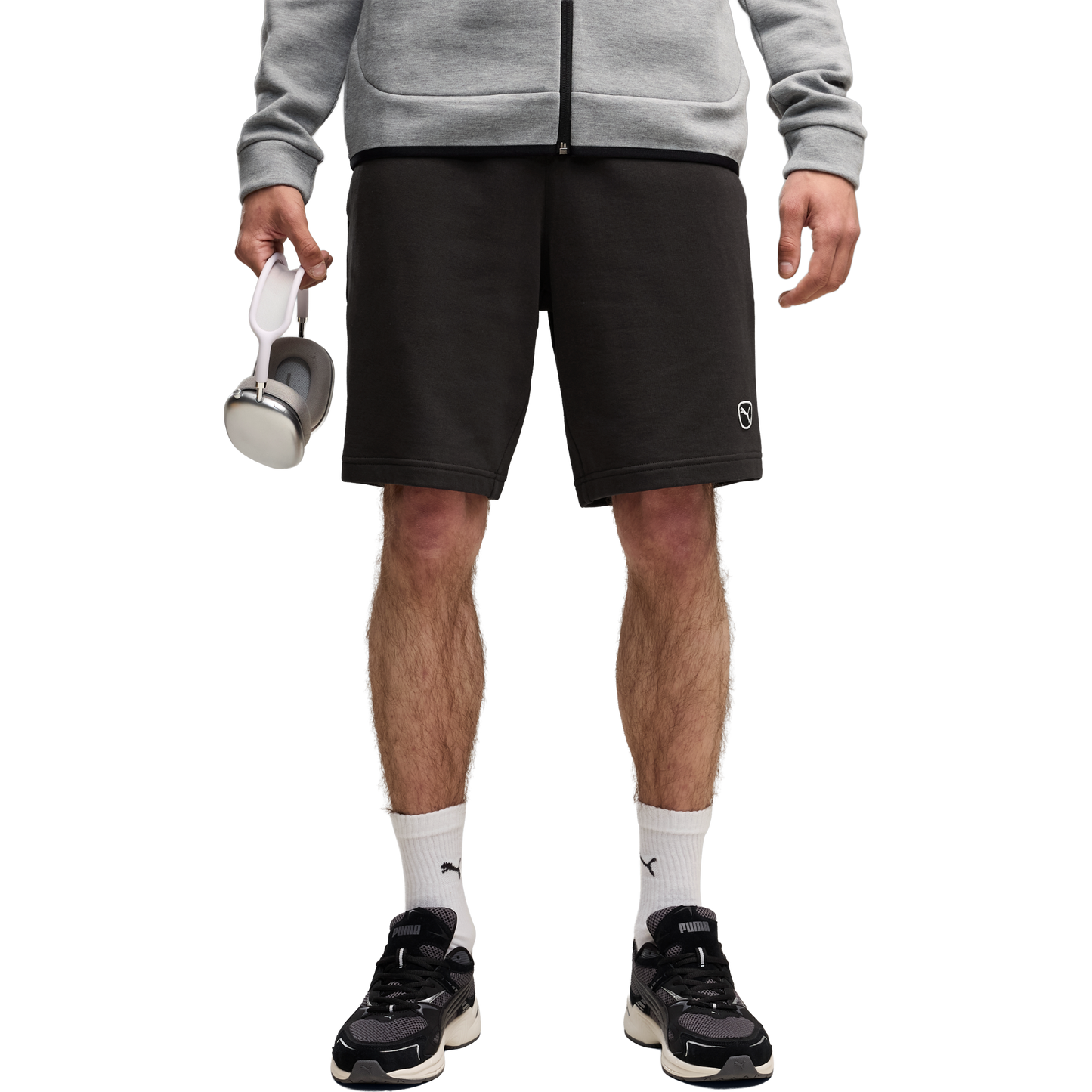 PA-T12 (Puma essentials elevated 9" training shorts black) 82693500