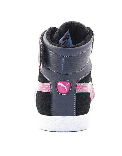 P-E26 (PUMA SKYLAA V KIDS - BLK/PINK/WHT) 8129250