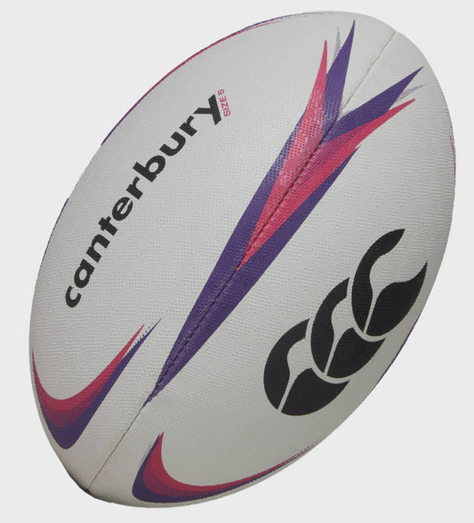CCCE-A (Canterbury mentre rugby ball white/violet) 92591521