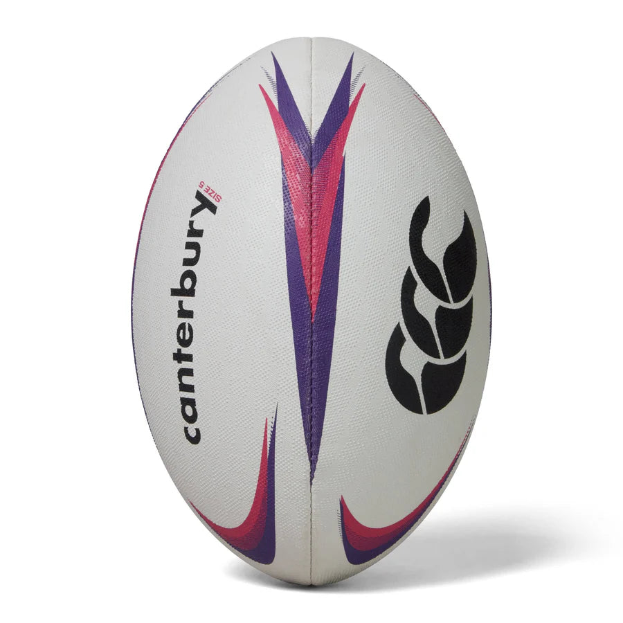 CCCE-A (Canterbury mentre rugby ball white/violet) 92591521