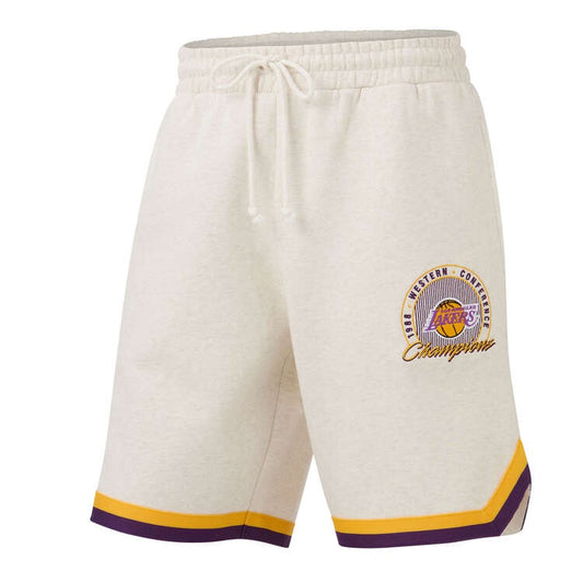 MNA-K31 (Mitchell and ness shooting shorts lakers white marle) 102395216