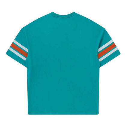 MJA-Z12 (Majestic vintage sport stripe oversize tee dolphins faded teal) 22493913