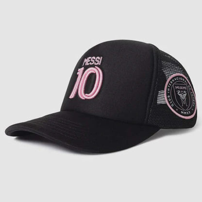 MNA-X44 (Mitchell & ness messi 10 trucker inter miami snapback black osfm) 72592391