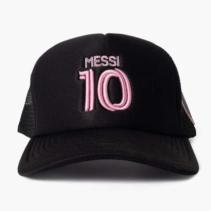 MNA-X44 (Mitchell & ness messi 10 trucker inter miami snapback black osfm) 72592391