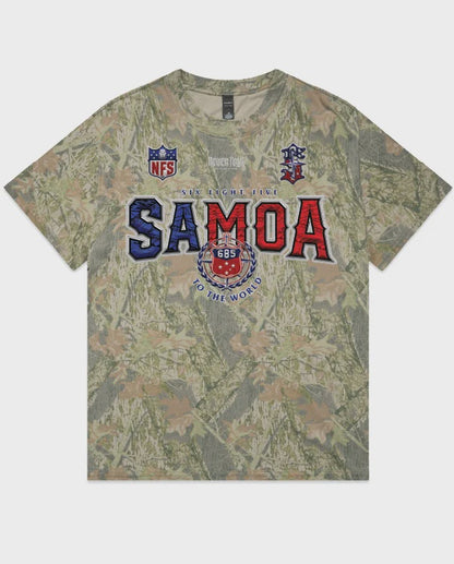 CTZ-M1 (Neverfold samoa team arch heavy faded tree camo tee)
