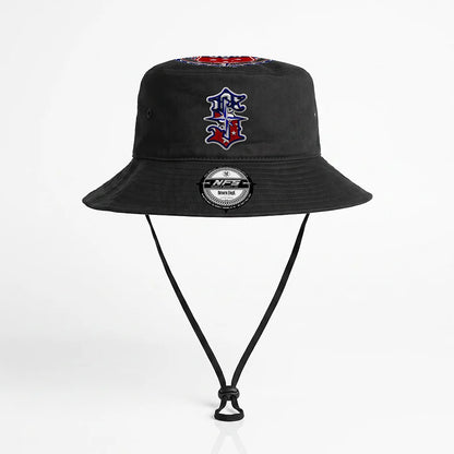 CTZ-P1 (Neverfold samoa S gang wide brim bucket hat black) 10269