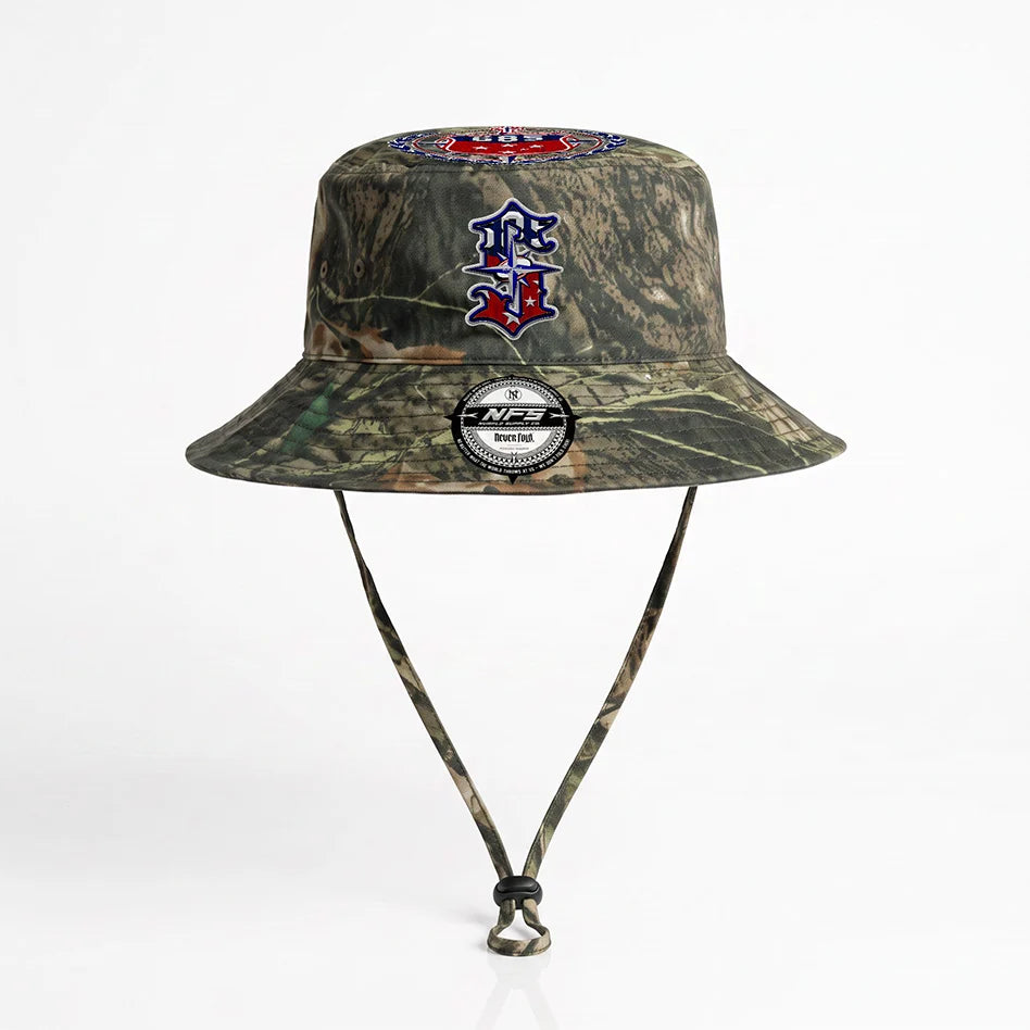 CTZ-O1 (Neverfold samoa S gang wide brim bucket hat tree camo) 10269