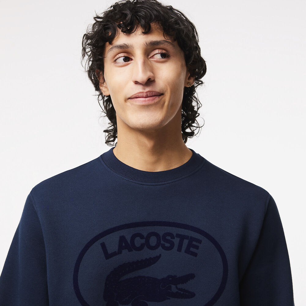 LCA-H20 (Lacoste originals relax fit sweatshirt navy) 824912826