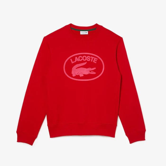 LCA-S18 (Lacoste originals relax fit sweatshirt red) 424912826